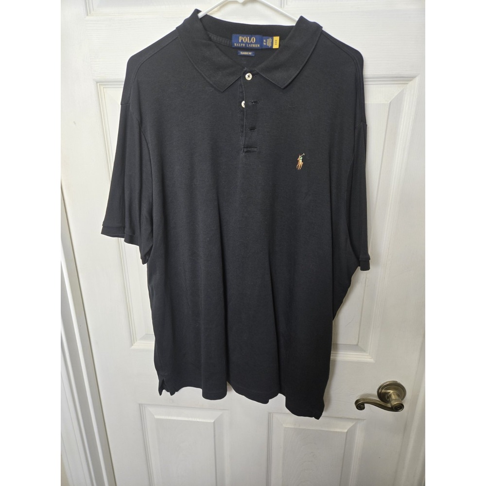 Polo Ralph Lauren Polo Shirt Mens XL Classic Fit Colored Pony Short Sleeve